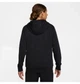 Кофта чоловіча Nike Nike M Nk Club Ft Fz Hoodie 3XL Чорний FN3884-010 - зображення 3