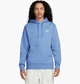 Худі чоловіче Nike M Nsw Club Hoodie Po Bb L Синій BV2654-450 - зображення 1