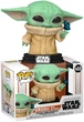 Фигурка Фанко Малыш Грогу с Бабочкой №468 Star Wars Mandalorian The Child Grogu with Butterfly Funko 54529 - изображение 3