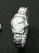 Женские кварцевые часы круглой формы (Silver-White) - изображение 3