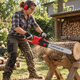 Акумуляторна ланцюгова пила Chain Saw 16″ 36V 40 см 6.0 Ah з 2 АКБ Безключове натягування Автоматичне змащення Електропила для дров саду - изображение 6