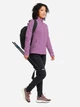 Толстовка на молнии утепленная флисовая без капюшона женская Jack Wolfskin A65796-H0133 M Фиолетовая (4064886781626) - изображение 3