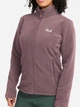 Толстовка на молнии утепленная флисовая без капюшона женская Jack Wolfskin A65794-I0159 L Фиолетовая (4064886780919) - изображение 1