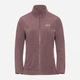 Толстовка на молнии утепленная флисовая без капюшона женская Jack Wolfskin A65794-I0159 L Фиолетовая (4064886780919) - изображение 4