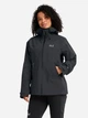 Спортивна вітровка з капюшоном жіноча Jack Wolfskin A65871-6350 XS Темно-сіра (4064886664448) - зображення 1
