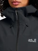 Спортивна вітровка з капюшоном жіноча Jack Wolfskin A65871-6350 XS Темно-сіра (4064886664448) - зображення 4