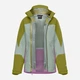 Спортивна вітровка з капюшоном жіноча Jack Wolfskin A65871-T0618 S Зелена (4064886781244) - зображення 3