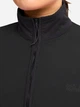 Толстовка на молнии утепленная флисовая без капюшона женская Jack Wolfskin A65943-6000 S Черная (4064886683777) - изображение 4