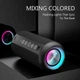 Портативная Bluetooth-колонка Ortizan X10 24 Вт, беспроводная акустика, IPX7, TWS, RGB-подсветка, Bluetooth 5.3, до 30 часов работы, черная - изображение 8