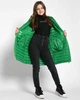 Куртка демісезонна довга для дівчинки X-Woyz DT-8342-12 60130 146 см зелений - изображение 2