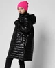 Куртка демісезонна довга для дівчинки X-Woyz DT-8342-8 60138 122 см чорний - изображение 3