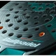 Ракетка для падела Bullpadel Hack 04 Hybrid 25 Black/Teal (1114-448114) - изображение 7