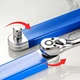 Удлиненный трещоточный ключ AND Tool 39 см с адаптерами 1/4| , 3/8| и 1/2″ - изображение 6