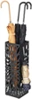 Підставка для парасольок Parasolnik Black Openwork 15,5x15,5x49 см чорна LUC48B - изображение 2