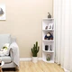 Стелаж 4-х ярусна Songmics 129,5х30х30 см LBC42WT - изображение 7