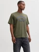Футболка чоловіча JACK & JONES 12291213 L dusty olive - зображення 1