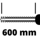 Einhell Кусторіз акум GE-CH 18/60 Li - Solo, 18В, PXC, 600 мм - изображение 11