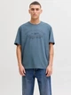 Футболка чоловіча JACK & JONES 12291213 S blue mirage - зображення 1