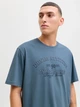 Футболка чоловіча JACK & JONES 12291213 M blue mirage - изображение 3