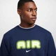 Свитшот мужской Nike Air Fleece Crew-Neck Blue M Синий HM0177-410 - изображение 3