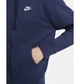 Чоловіча толстовка Nike M Nsw Club Hoodie Fz Bb L Синій BV2645-410 - зображення 8