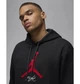 Худі чоловіче Nike M J Ess Flc Baseline Hoodie 2XL Комбінований FD7545-013 - зображення 5