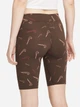 Велосипедки жіночі Nike W Nsw Short Aop Prnt XS Коричневий DO2561-237 - зображення 2