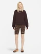 Велосипедки жіночі Nike W Nsw Short Aop Prnt XS Коричневий DO2561-237 - зображення 3
