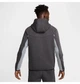 Чоловіча толстовка Nike Sportswear Tech Fleece Windrunner S Сірий HV0949-061 - зображення 6