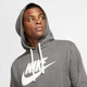 Худи мужское Nike Sportswear Club Hoodie Fleece S Серый BV2973-071 - изображение 3