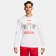 Чоловічий лонгслів Nike Lebron James M Tee Ls Sp24 M Білий FQ4908-100 - зображення 1