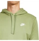 Худі чоловіче Nike Nsw Club Hoodie Po Bb L Зелений BV2654-334 - зображення 4
