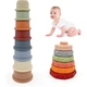Развивающий набор 2 в 1 Aestemon Baby Favorite Toy "Пирамидки Монтессори" - изображение 2