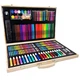 Художественный набор для рисования Digital Art Set Wood, 220 предметов - изображение 1