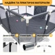 Манеж дитячий ProDobro Multisport LB-1137 120х180 см, сітчасті стінки, сірий - зображення 8