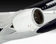 Подарунковий набір 1:144 Airbus A350-900 - 100 років Lufthansa Revell 05612 - зображення 6