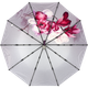 Женский зонт автомат Три Слона N7567 Lilac Magnolia Фиолетовый - изображение 8