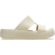 Жіночі крокси сандалі Crocs Getaway Groove Platform H-strap Sandstone (39-40, бежевий) - зображення 2