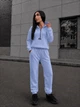 Костюм женский теплый из флиса голубого цвета 39446 46/48 - изображение 5
