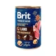 Консерва для собак Brit Premium by Nature з ягням та гречкою 400 г - зображення 1