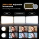 LED-відеосвітло NinkBox 96 LED для камери, 3000-6500 K, CRI95+, акумулятор 4000 мА·год - зображення 2