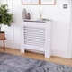 Екран для радіатора Vida Designs Milton, MDF, 82×78×19 см, білий, з полицею - зображення 5