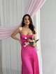Жіноча святкова сукня міді з відкритою спиною Orhidea Larionoff 46 Рожевий (lar3144000004) - изображение 2