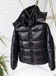 H&M Чоловіча блискуча стьобана куртка Windproof Water Repellent чорна XL, арт.1196497001005 - зображення 5