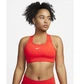 Спортивний топ жіночий Nike Swoosh Bra L Помаранчевий BV3636-633 - зображення 2