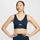 Спортивний топ жіночий Nike Np Indy Plunge Bra Bold M Темно-зелений HF7324-478 - зображення 1