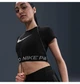 Спортивний топ жіночий Nike Pro Black XS Чорний HV3673-010 - зображення 3