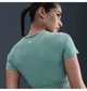 Спортивний топ жіночий Nike Pro Turquoise S Бірюзовий HV3673-017 - зображення 2