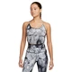 Спортивний топ жіночий Nike Dri-Fit Printed Cropped Tank Top S Сірий DV9866-010 - зображення 1