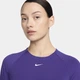 Спортивний топ жіночий Nike Nike Pro Df 365 Crop Ls L Фіолетовий FV5484-547 - зображення 3